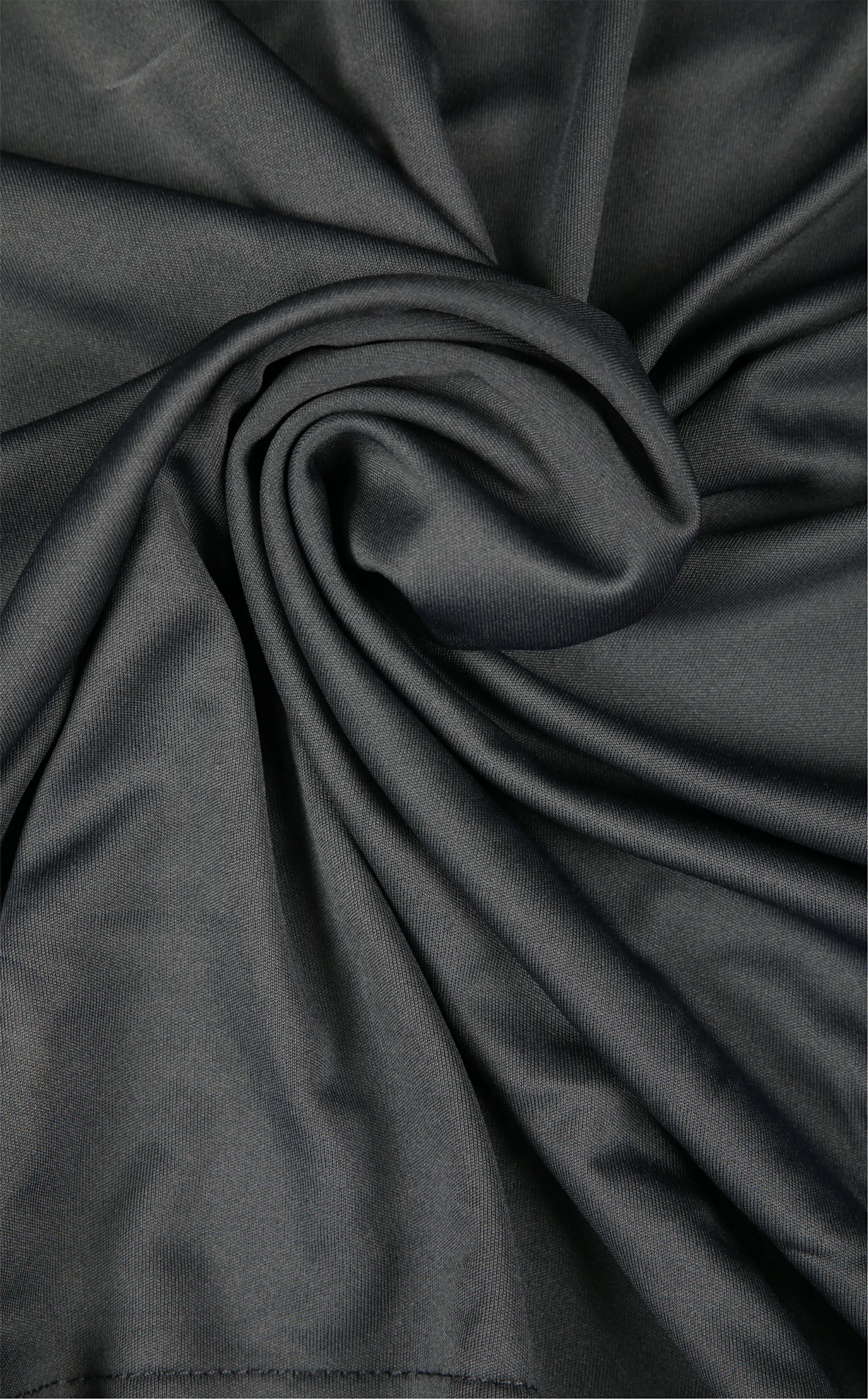 Dressy Polo - Oxford Spread Collar (Black)