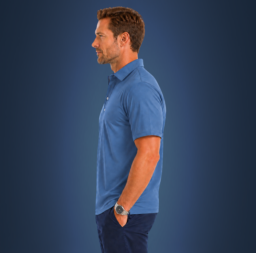 Oxford Spread Collar French Blue