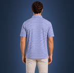 Semi-Spread Collar Navy and White Gingham
