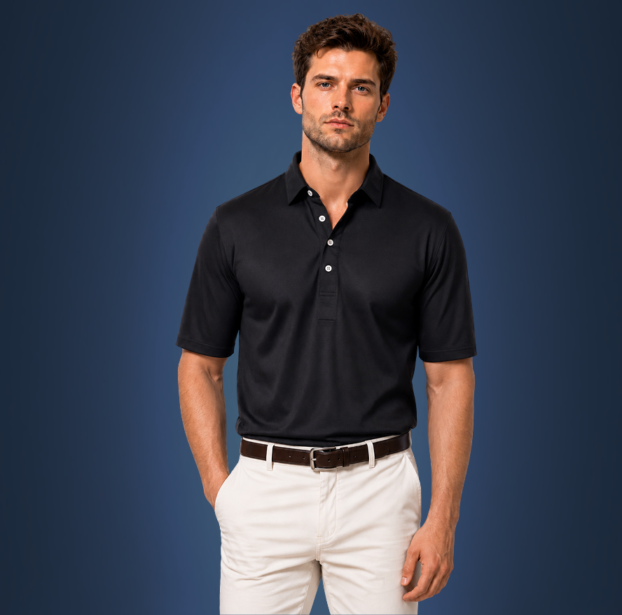 Oxford Spread Collar Black