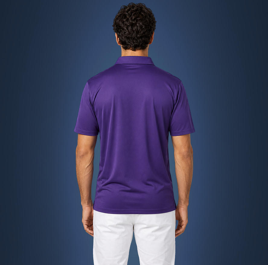 Oxford Spread Collar Indigo Purple