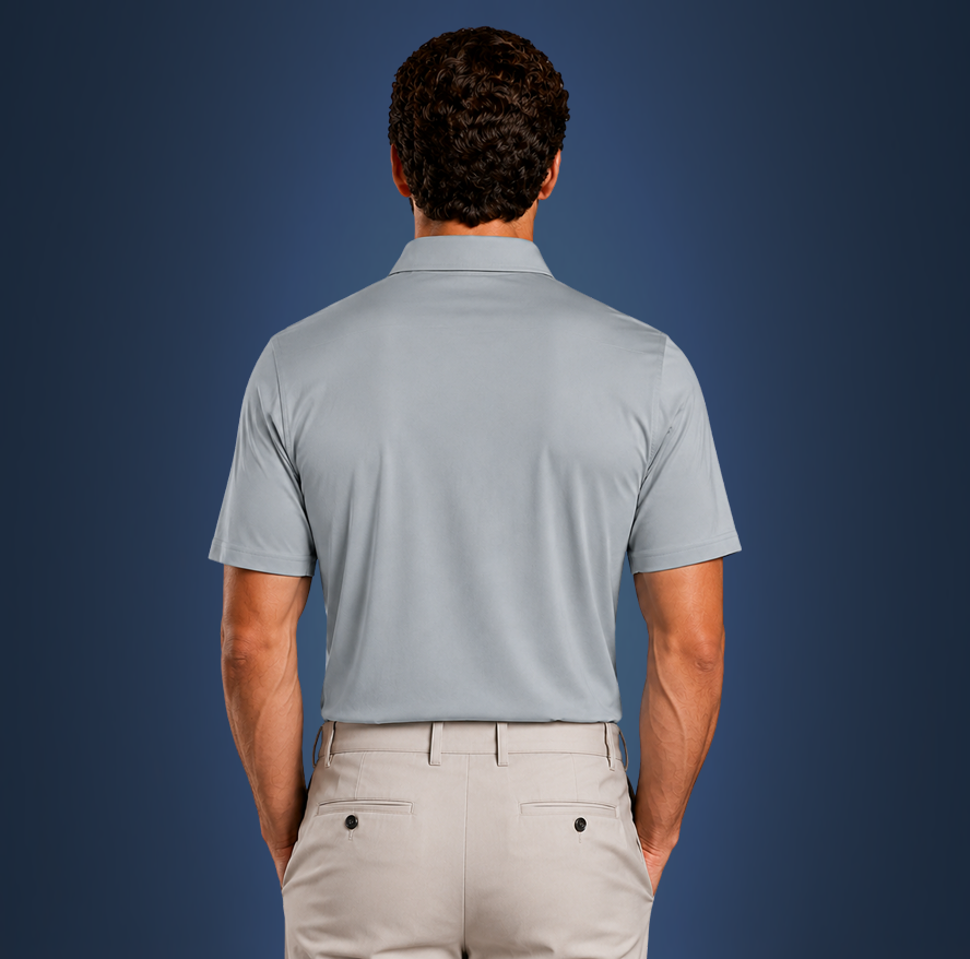 Oxford Spread Collar Lustrous Gray