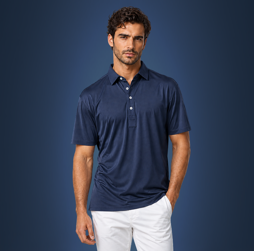 Oxford Spread Collar Navy Blue