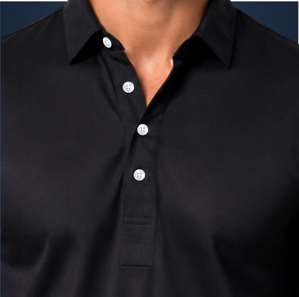 Oxford Spread Collar Black
