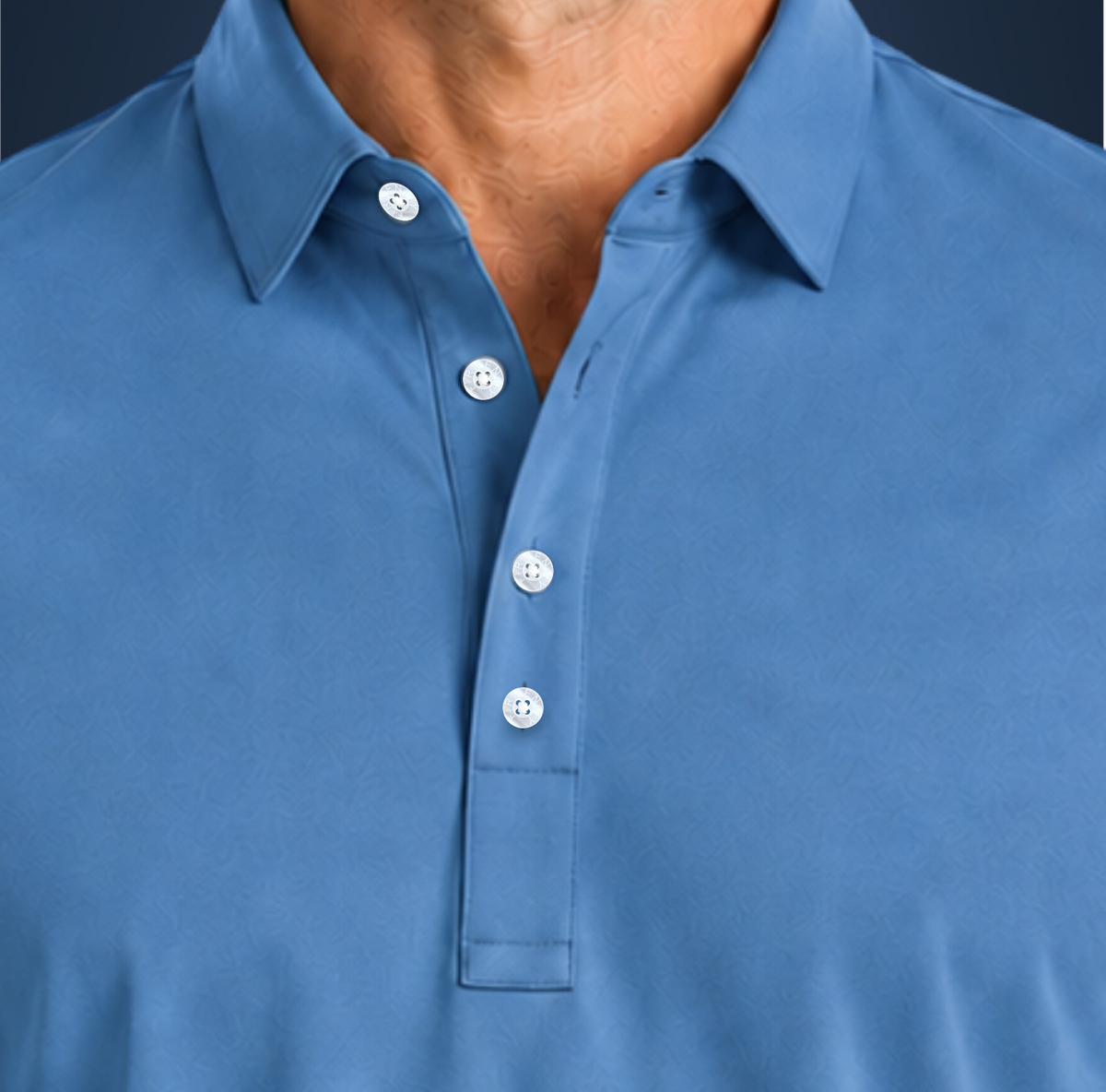 Oxford Spread Collar French Blue