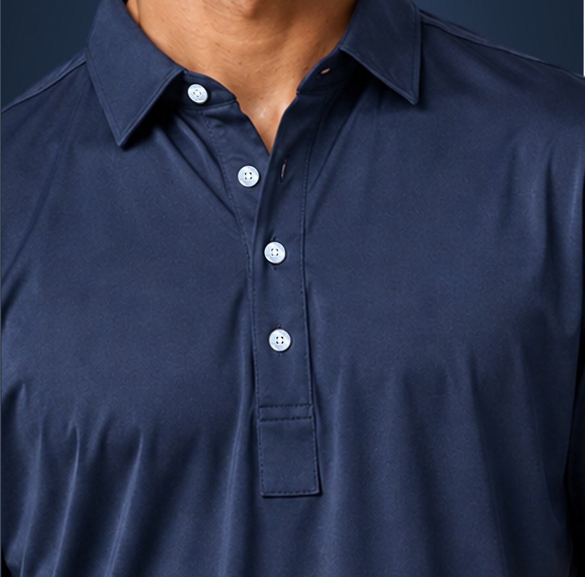 Oxford Spread Collar Navy Blue